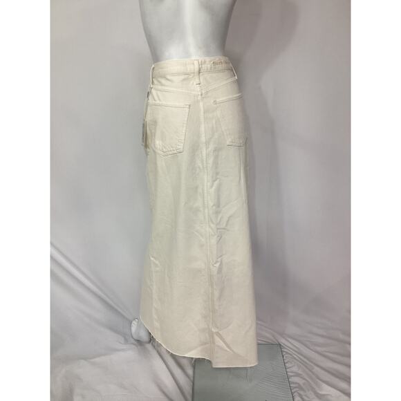 Favorite Daughter 'The Sad' White Denim Skirt Size 26 - NWT - Picture 3 of 4